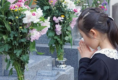 つながりを大切にする墓石